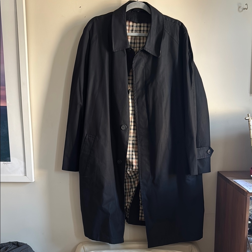 Hart Schaffer Marx Classic  Men's Trench Coat
